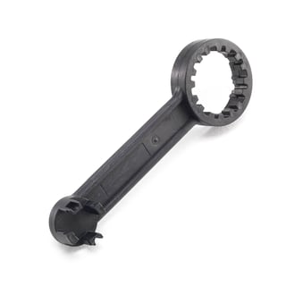 All-in-one drum spanner, grey