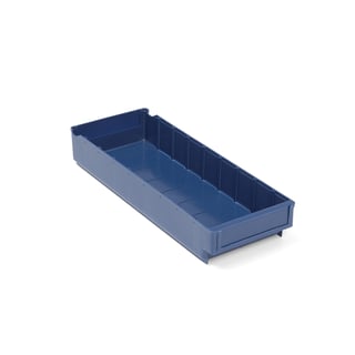 Skladišna kutija,  D 500 x Š 188 x V 80 mm, za 8 pregrada, plava