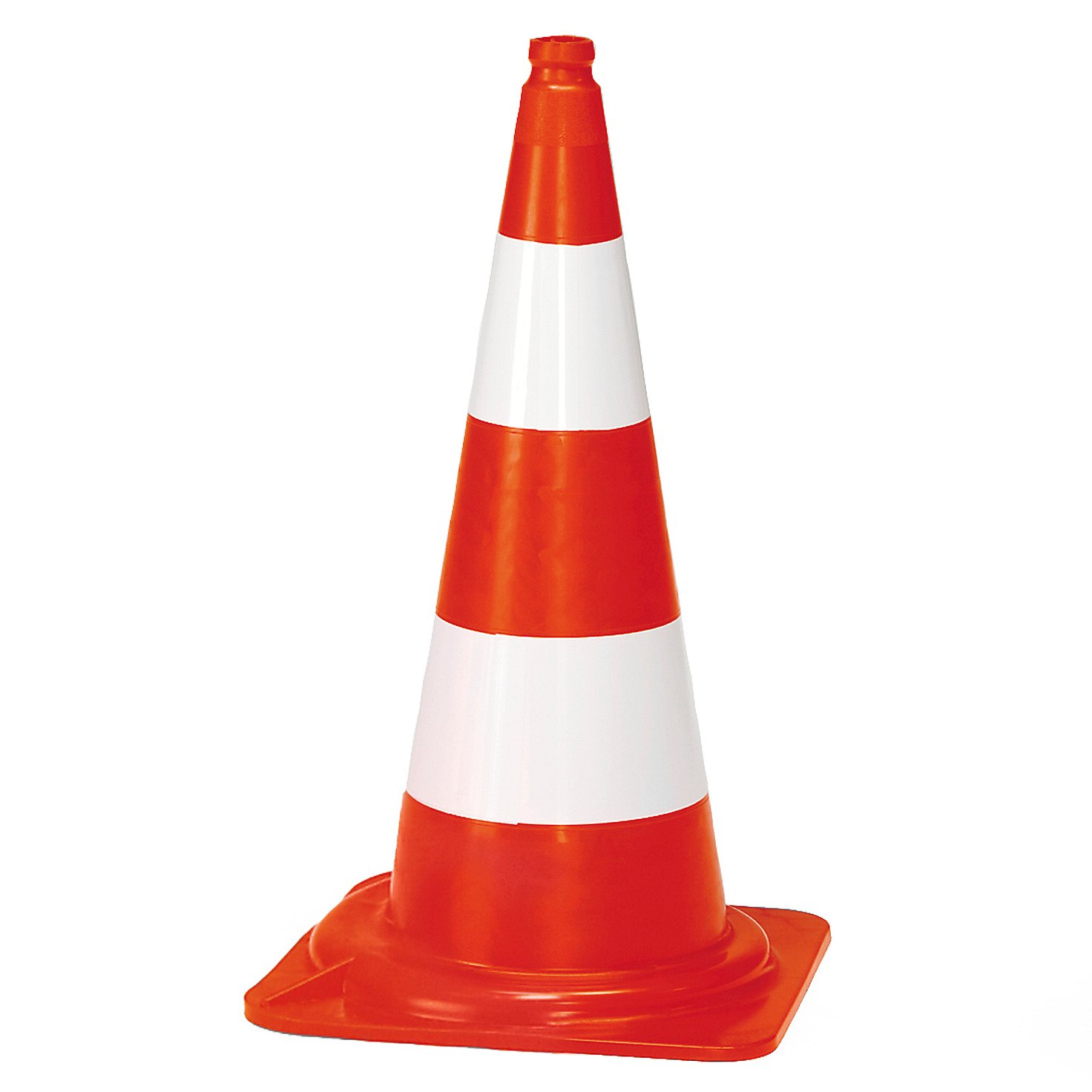 Traffic Cone, H 750 Mm, Red White 