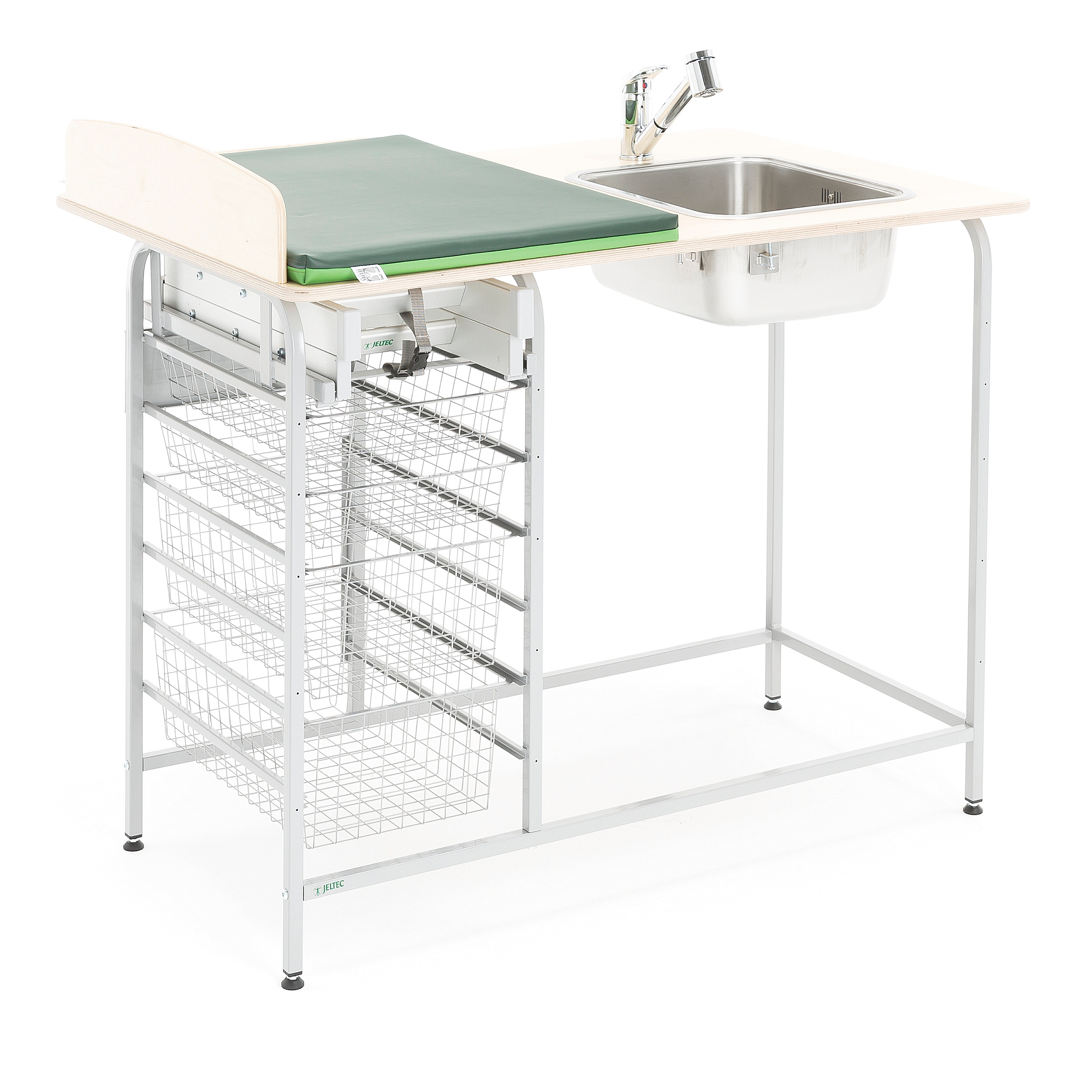 Changing table hotsell with portable sink