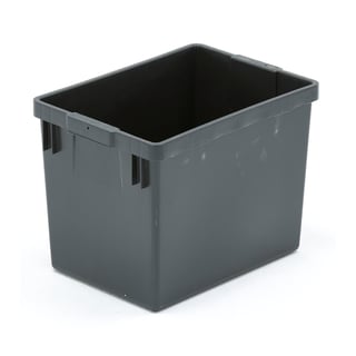 Zaboj za sortiranje odpadkov, 275x375x265 mm, 21 L, sivi
