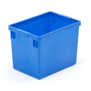 Recyclingcontainer, 275 x 375 x 265 mm, 21 l, blauw
