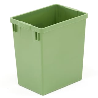 Avfallsbeholder for kildesortering, 29 l, grønn