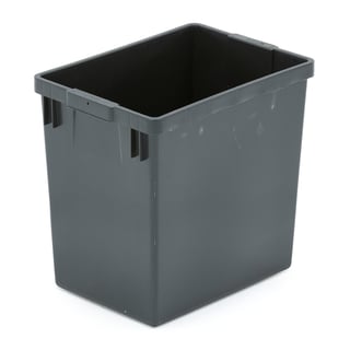 Recyclingcontainers, 400 x 375 x 265 mm, 29 l, grijs