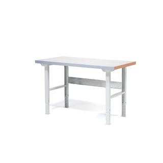 Izdržljiv radni stol: D1500 x Š800mm: metalna ploča