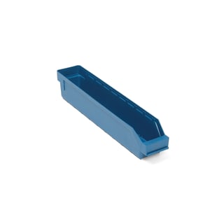 Component bins REACH, 500x90x95 mm, 2.7 L, blue