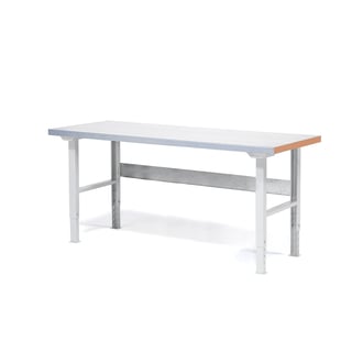 Profi dielenský stôl SOLID, nosnosť 750 kg, 2000x800 mm, oceľ
