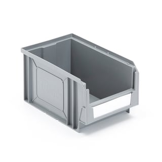 Plastový box APART, Š 145 x H 235 x V 125 mm, šedý
