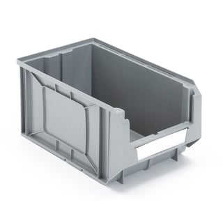 Plastový box APART, Š 205 x H 345 x V 165 mm, šedý