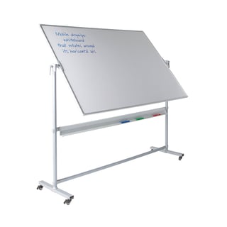 Budget revolving whiteboard, 1800x1200 mm