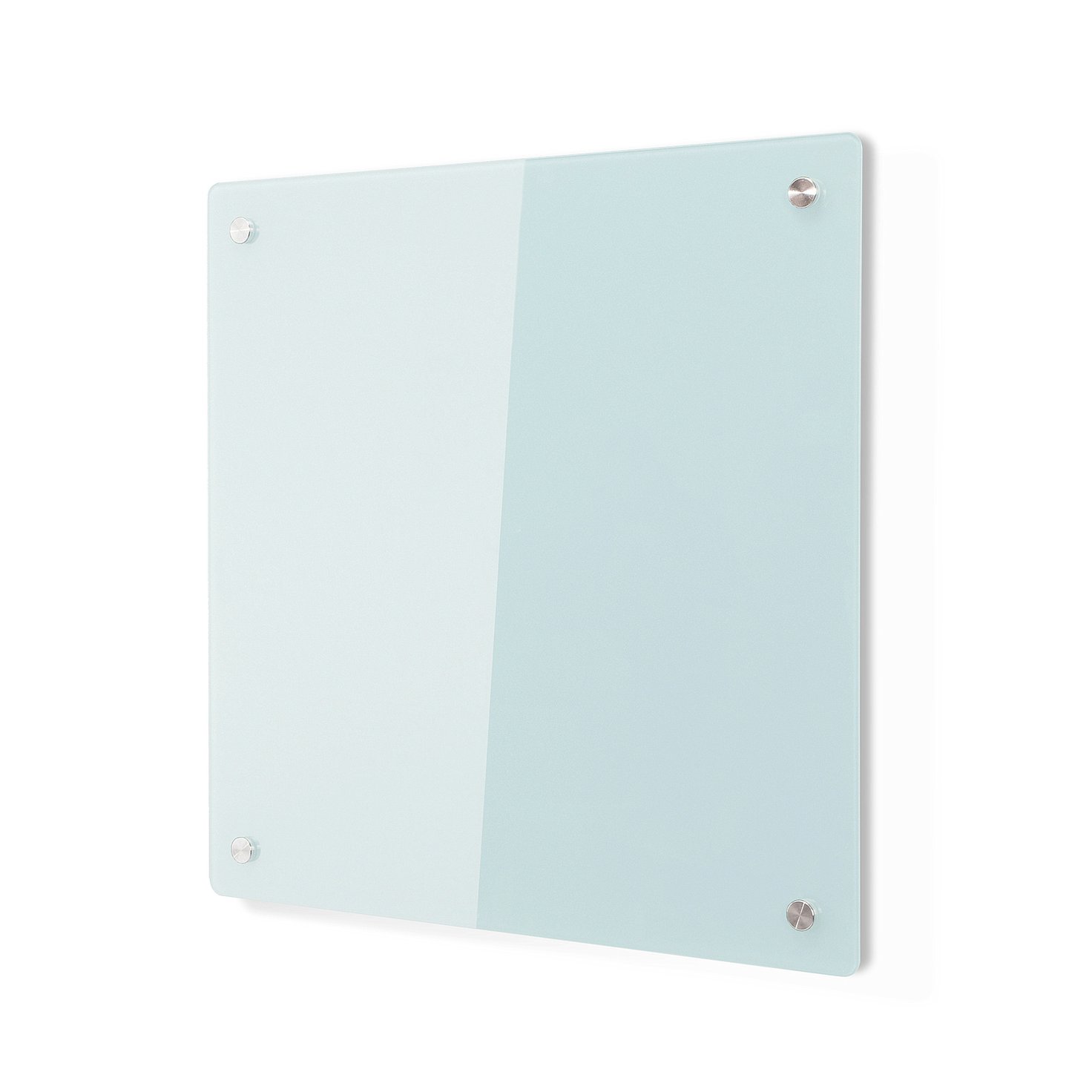 Magnetic glass board WRITE-ON®, 500x500 mm, white | AJ Products