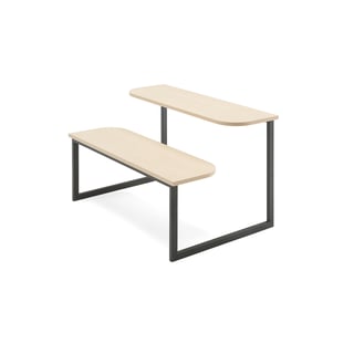 All-in-one bench and table ANNA, 1200x785 mm