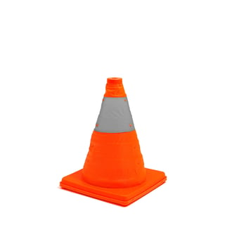 Collapsible traffic cones, H 420 mm