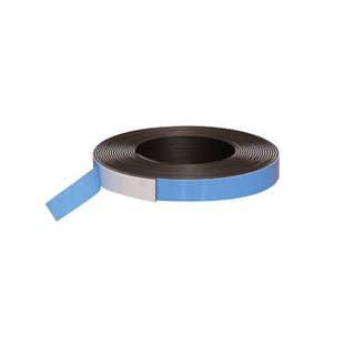 Self-adhesive magnetic strip, 20 mm x 10 m