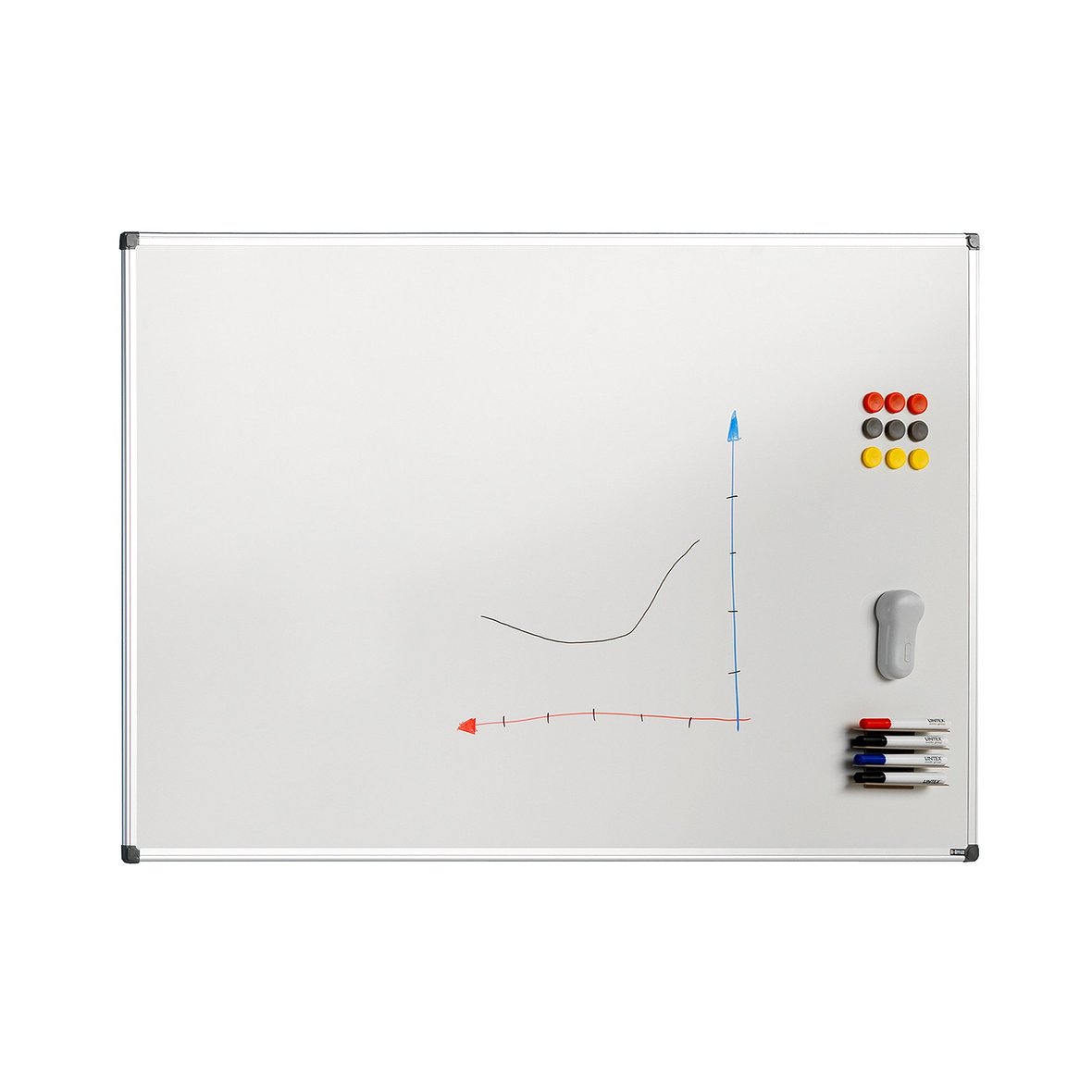 Budget whiteboard BETTY, 1200x900 mm AJ Products