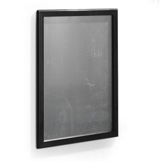 Reklamtavla, snäppmodell, 500x700 mm, svart