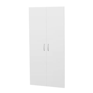 Cabinet doors FLEXUS, 4 shelf height, H 1610 mm, white