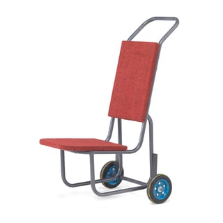 Vozík na židle s ochrannými podložkami