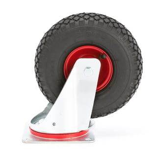 Castor wheel, 260x85 mm pneumatic rubber, 170 kg
