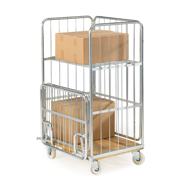 Rullcontainer JORDAN, 830x675x1390 mm | AJ Produkter