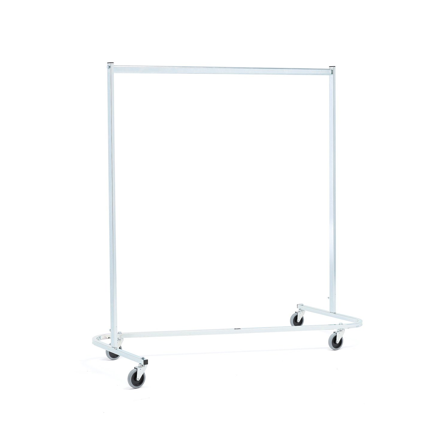 Clothes rail SAMSON, Ø 100 mm wheels, 1530x660x1640 mm AJ Products
