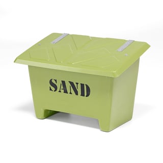 Kontajner na skladovanie piesku, 250 L, zelený