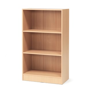 Bookcase FLEXUS, 1325x760x415 mm, beech laminate