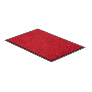 Absorbent entrance mat PURE, 600x900 mm, red