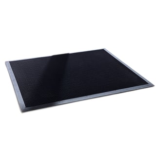Rubber tip entrance mat SPIKE, 900x1800 mm, black