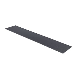 Industrial non-slip mat STEADY, per metre, W 600 mm, black
