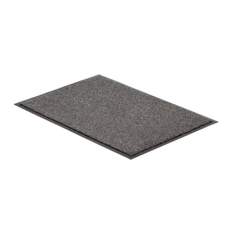 Super absorbent entrance mat CLEAN, 600x900 mm, grey