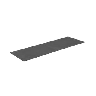 Standing anti-fatigue mat with bubble surface SUPPORT, 1800x650 mm, grey