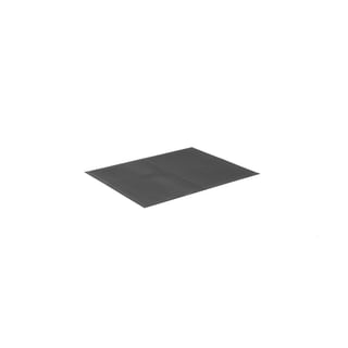 Standing anti-fatigue mat with bubble surface SUPPORT, 1200x950 mm, grey