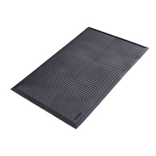 Antistatisk matta SOLO, 1500x900 mm, svart