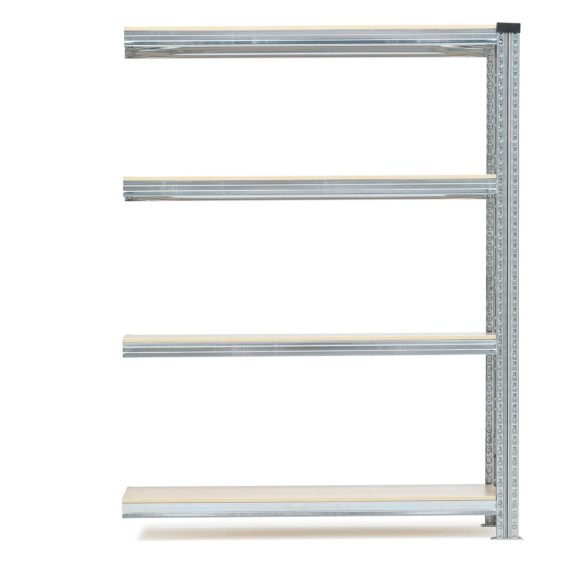 Galvanised Shelving TRANSFORM Add On Unit 4 Wire Shelves   153118 