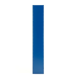Täckt gavel till hyllställ MIX, 1-pack, 2100x400 mm, blå