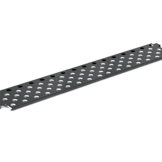 Shoe rack STADIUM, 2000x275 mm, black