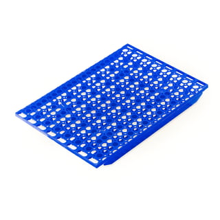 Plastic shelf for galvanised shelving TRANSFORM, 900x500 mm, blue