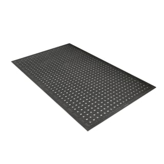 Oil-resistant mat K-MAT, 850x1400 mm, black