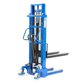 Manual stacker RAISE, 1000 kg load, 2500 mm lift height