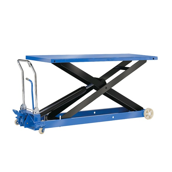 Lift trolley ACE, 1000 kg load, 3801400 mm lift height AJ Products