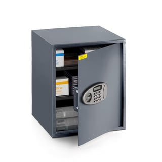 Bezpečnostná skriňa s elektronickým zámkom CONCEAL, 500x420x350 mm, 60 L