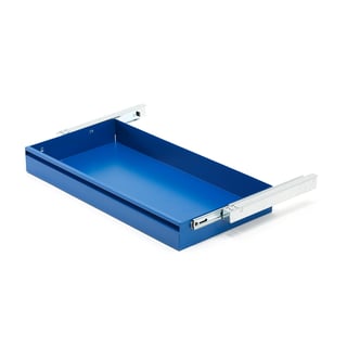 Zásuvka pre skriňu na náradie SUPPLY, 875x455 mm, modrá