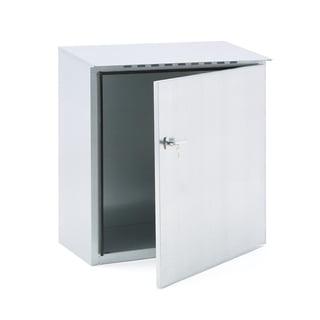 Gas cylinder storage cabinet for outdoor use, 1050x960x476 mm