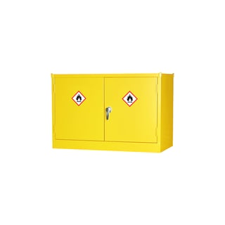 Stackable hazardous substance cabinet, 710x915x457 mm