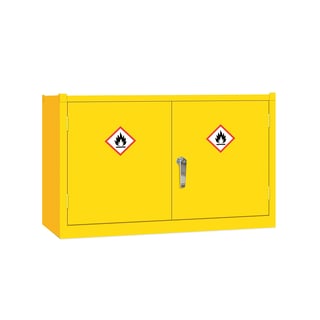 Stackable hazardous substance cabinet, 610x915x457 mm