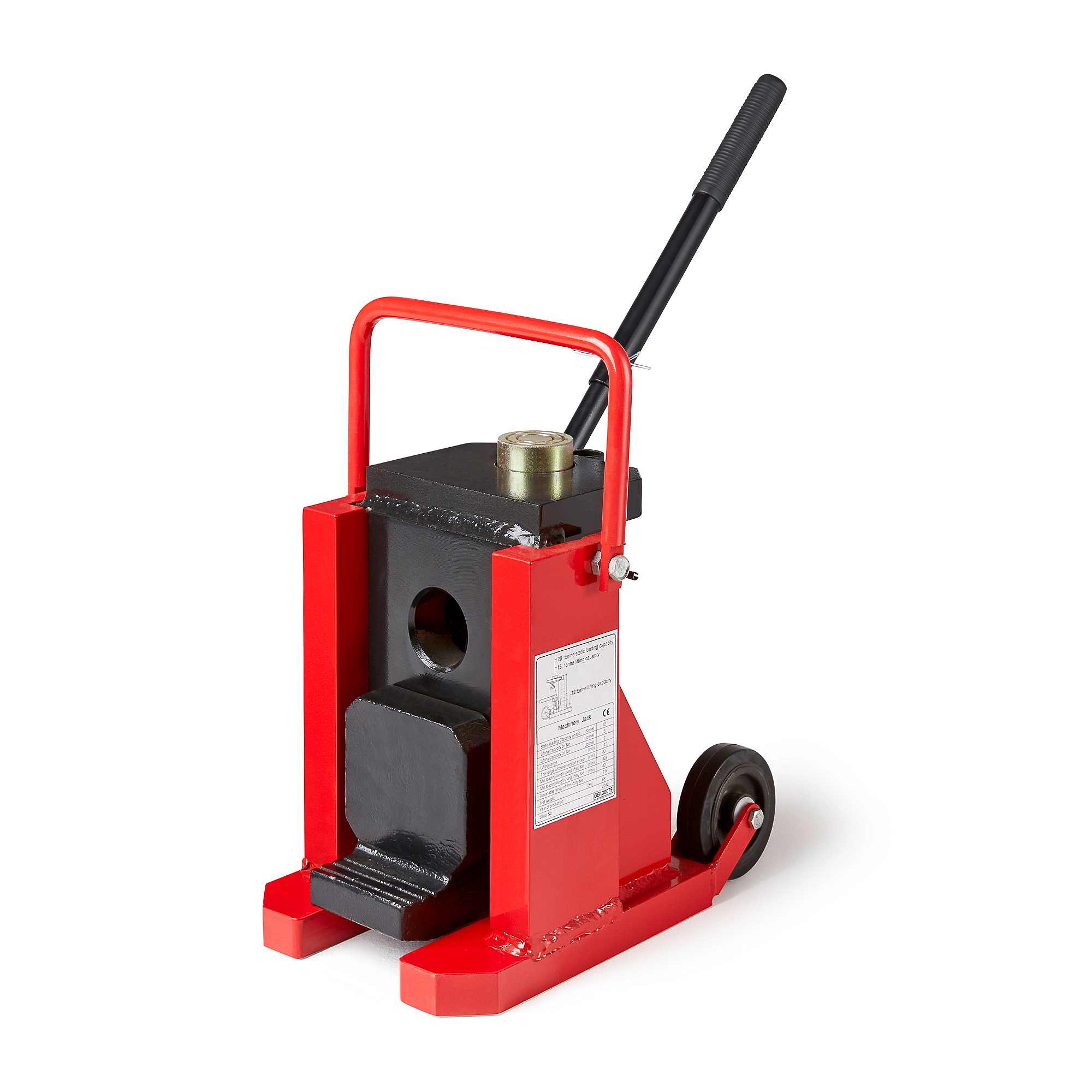 Hydraulic lifting clearance jack