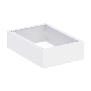 Skirting for personal effects locker CUBE, 250x400x90 mm