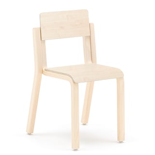 Children's chair DANTE, H 380 mm, birch, birch laminate