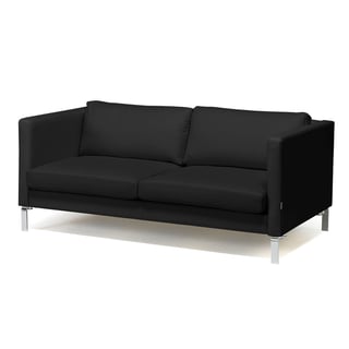 Sofa NEO, 3-vietė, oda, juoda
